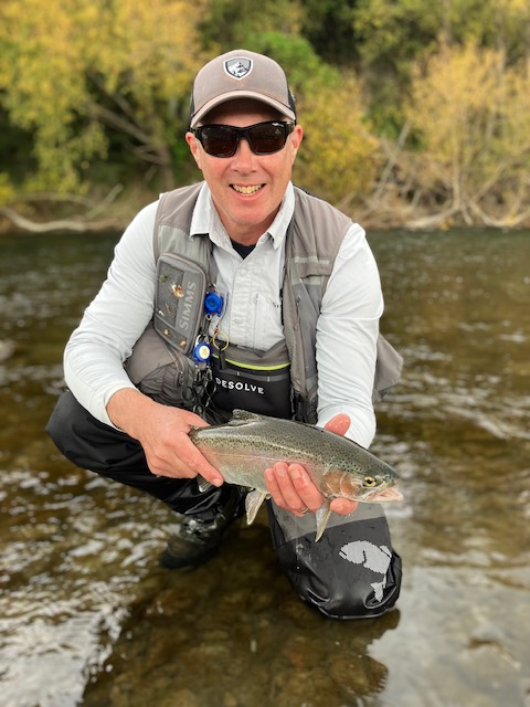 A brown trout from the the Manawatu River
